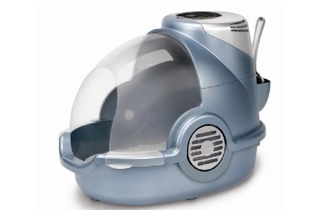 Bionaire's Odor Grabber Air-Cleaning Litter Box snatches those smells before they take away your breath
