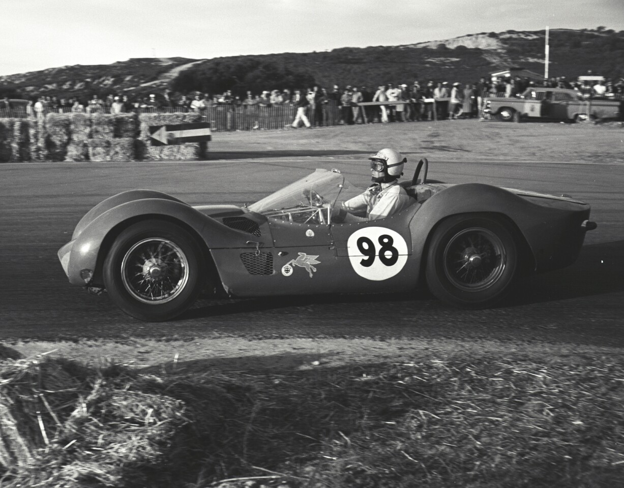 Carroll during his racing career