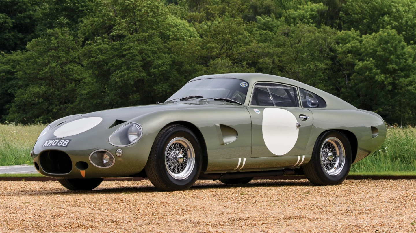 Prior to this week, only eight cars had ever sold for more than $20 million at auction, but in the last two days another three cars have now joined that elite club, with the third car being a 1963 Aston Martin DP215 GT Competition Prototype that sold for $21.455 million.