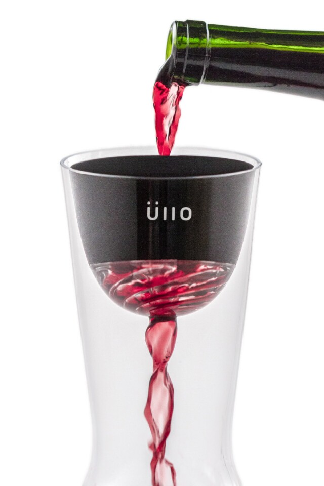 The Üllo also filters out sediments, and its aerator section can be mechanically "switched off" if not wanted