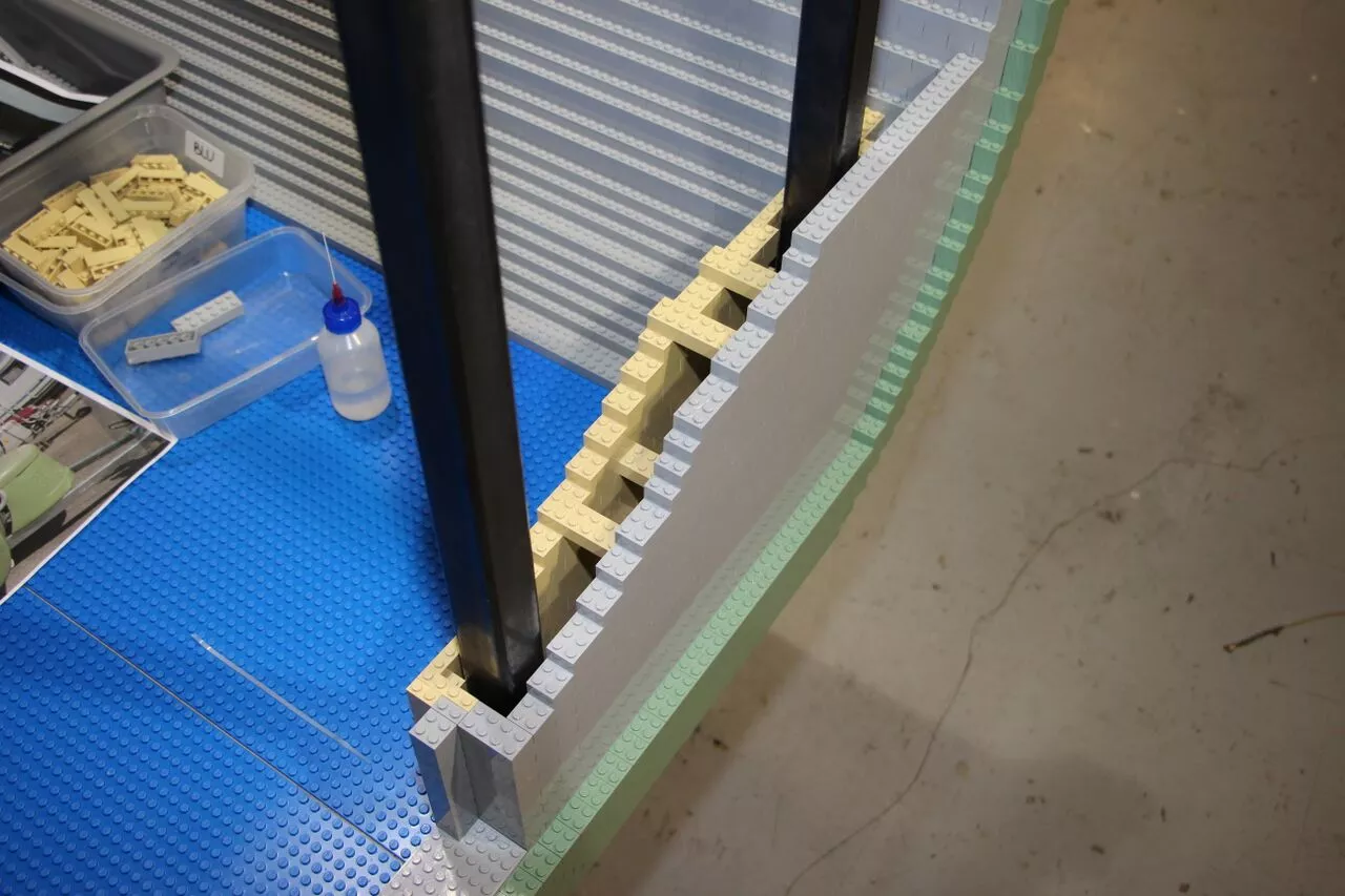 Starting to build up the body