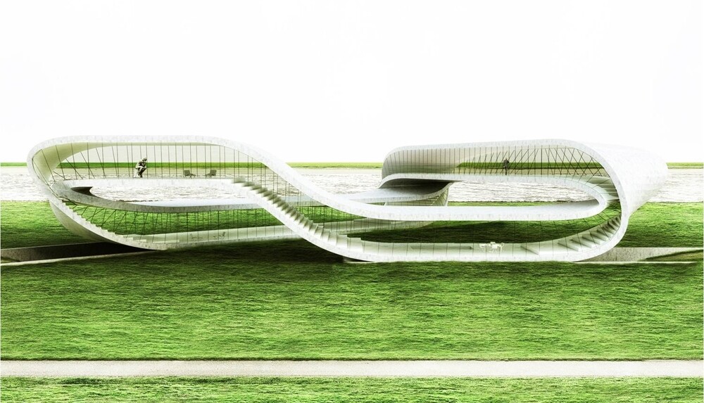A rendering of the Landscape House