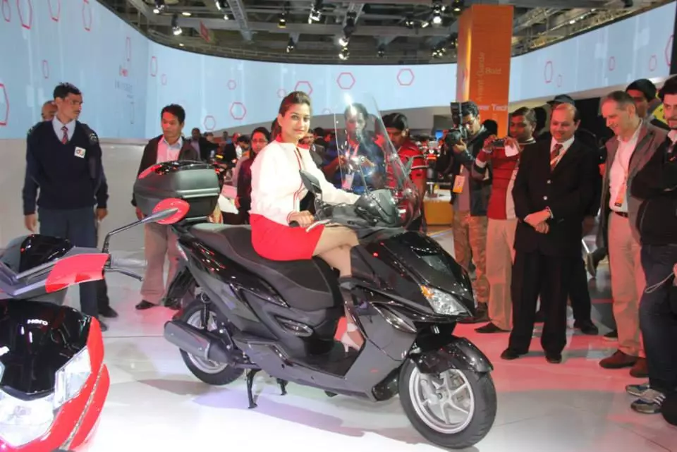 Hero's new ZIR scooter