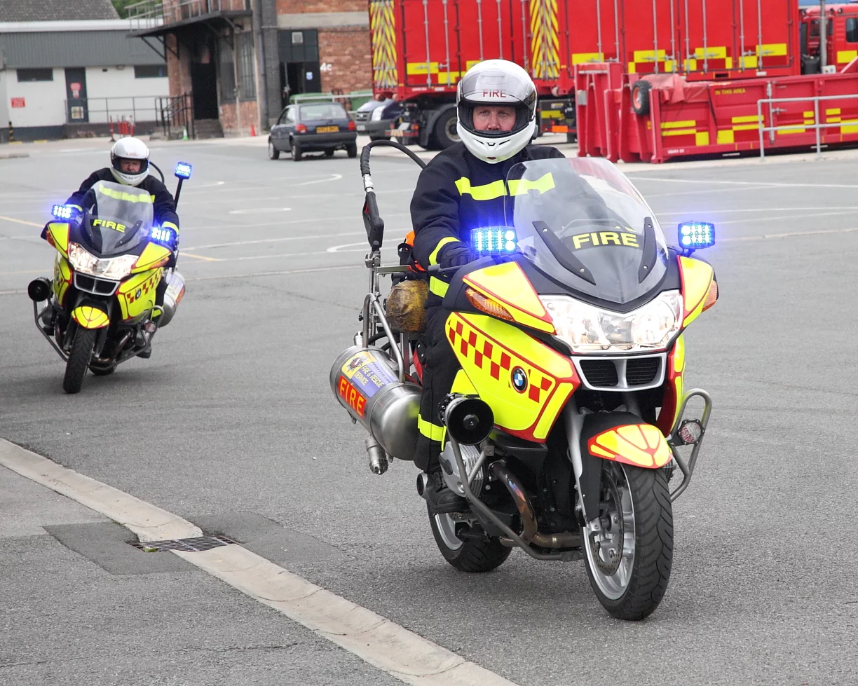 Although motorcycles are already being used by Fire Departments throughout the world, this is the first time such a solution has been rolled out in the UK