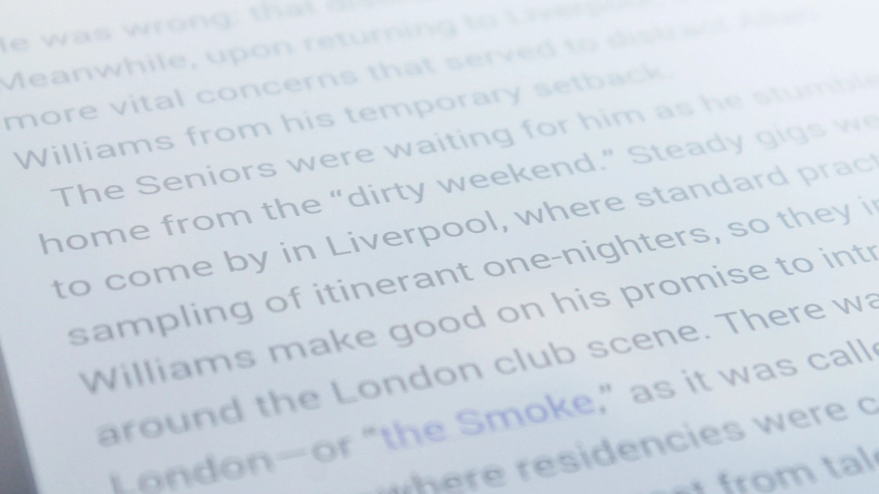 Text is extremely sharp, making the Nexus 7 an absolute joy to read on