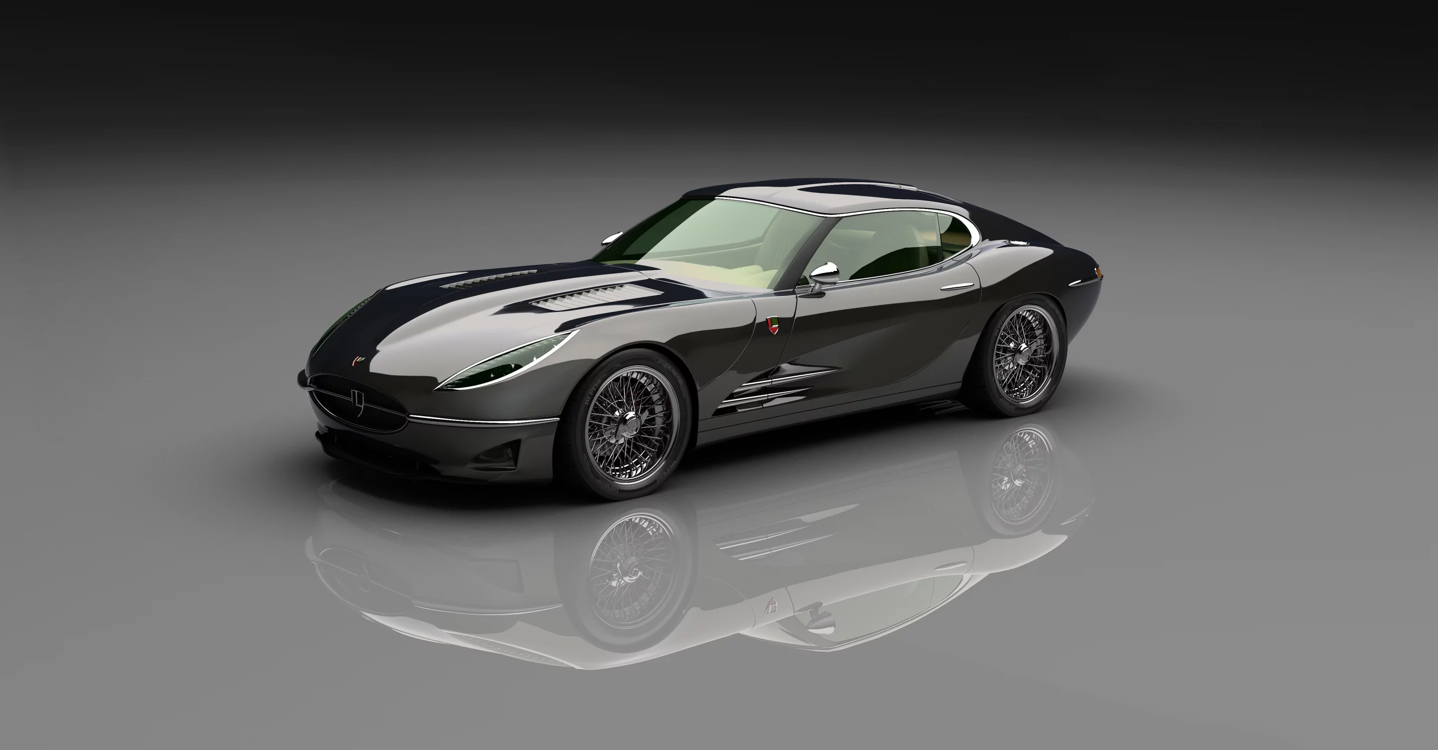 The Lyonheart K is a 21st century homage to the classic Jaguar E-type sports car (Image: Lyonheart Cars Ltd)