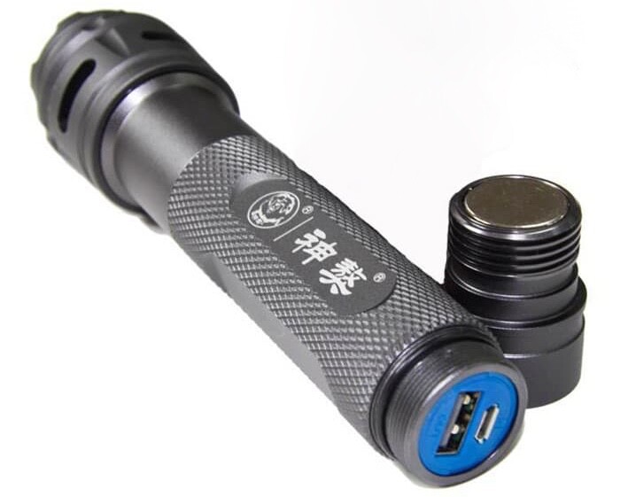The flashlight is a multitool within a multitool thanks to its integrated charging port, lantern-style diffusers and attachable seatbelt cutter