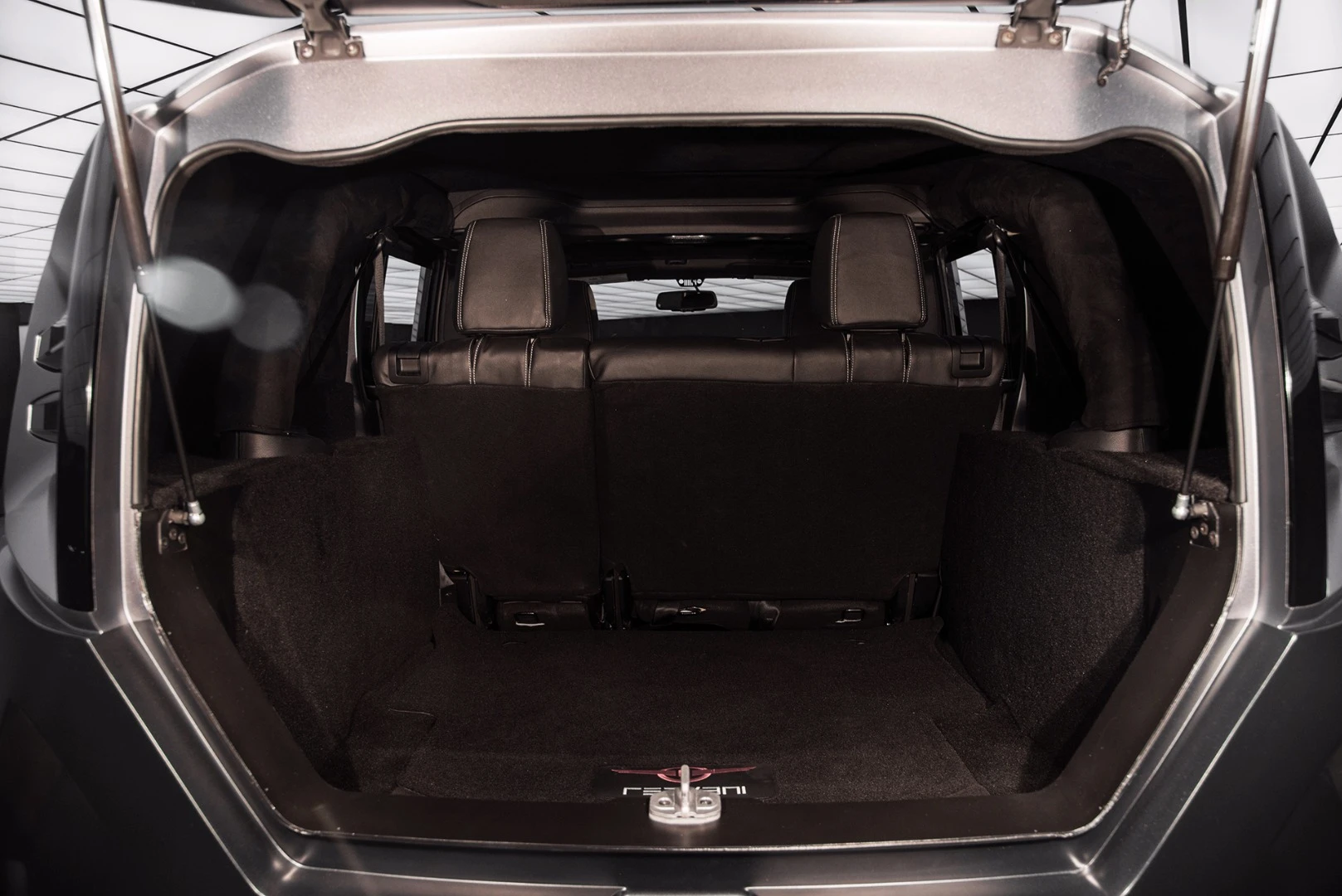 A look inside the back