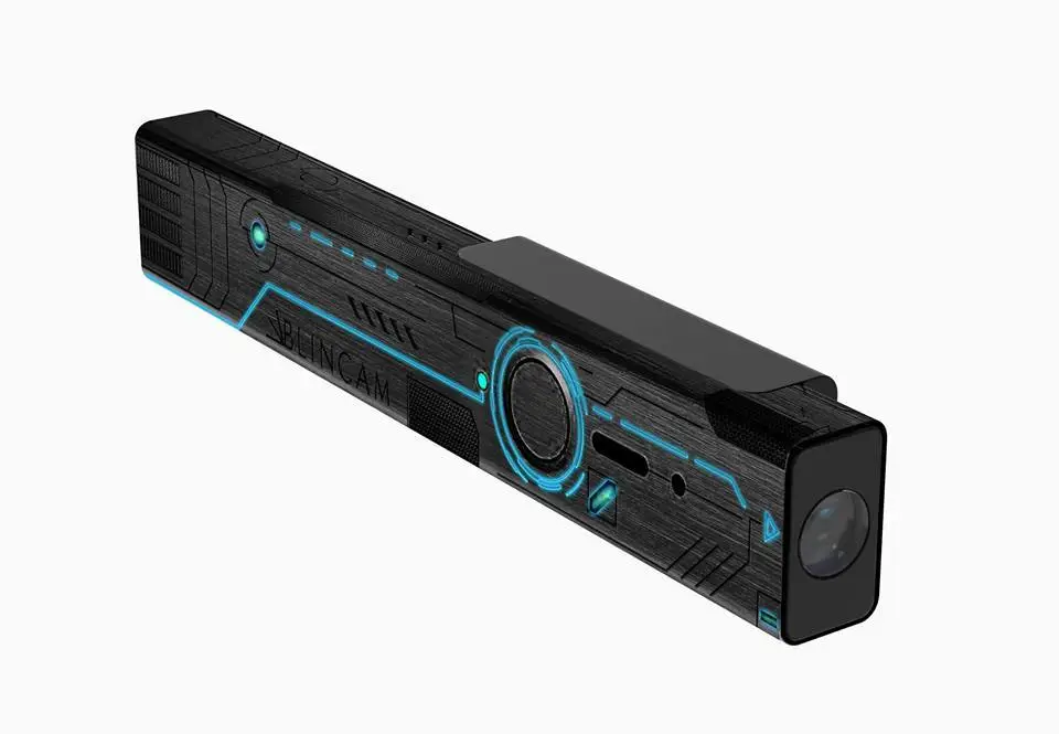 There's an option for a robotic finish on the camera