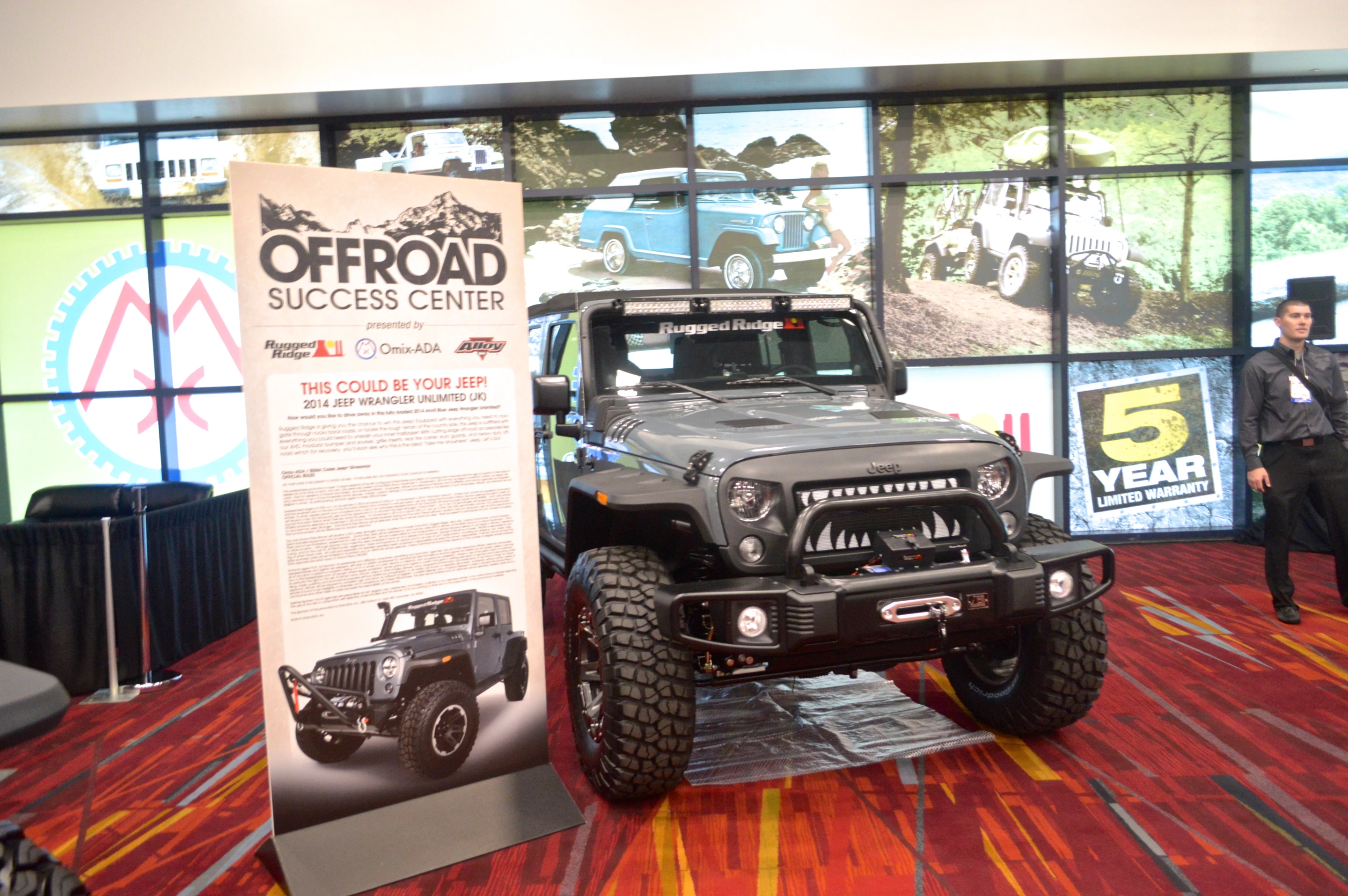 The Jeep Wrangler gnashes its teeth (Photo: C.C. Weiss/Gizmag)