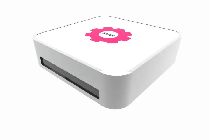 The MINK 3D printer lets users print out makeup like eye shadow, foundation and blush, in any color they choose (Image: MINK)