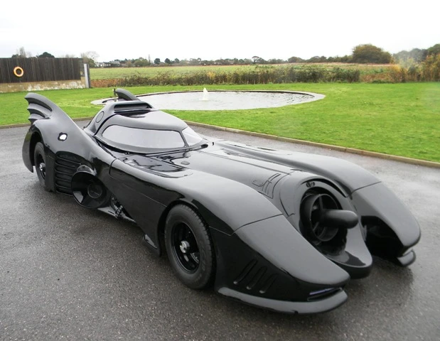 A fully road-legal Batmobile replica is available at auction