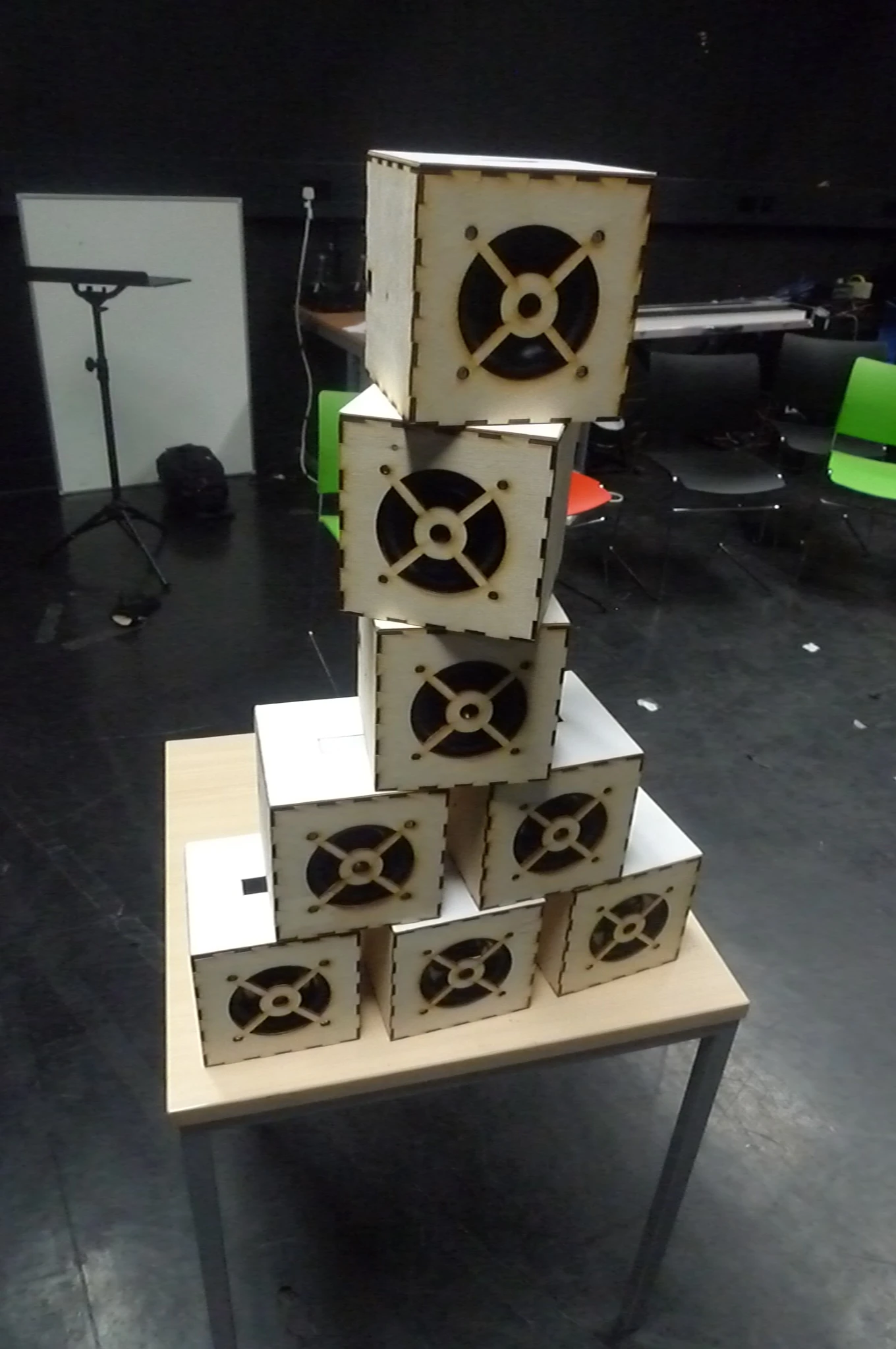 Digital collection: eight simple electronic music boxes designed and built by the researchers at Queen Mary University London
