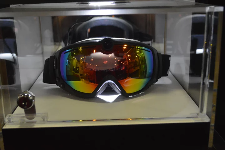 Zeal shows its updated HD2 Camera Goggle at the 2014 Outdoor Retailer Winter Market