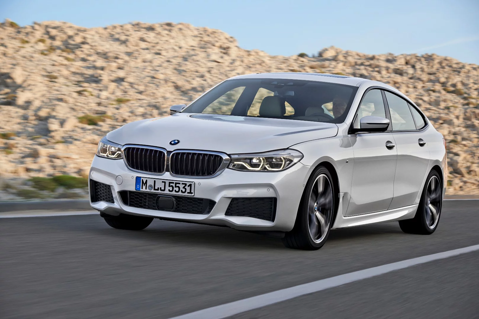 The M Performance package on the 6 Series Gran Turismo makes it look more aggressive