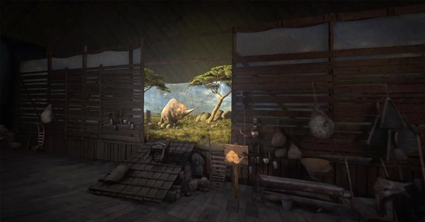 Fantastic Beasts and Where to Find Them: Peeking into an erumpent's enclosure