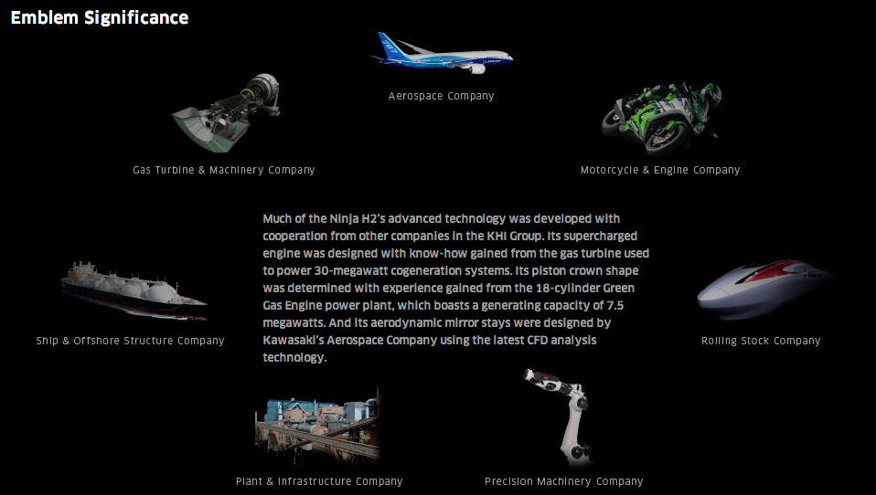 Kawasaki Heavy Industries is one very large company