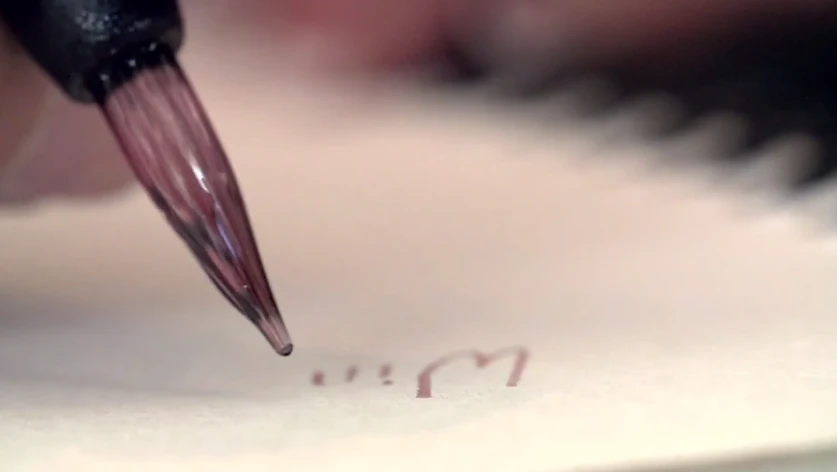 WINKpen can use even wine as ink
