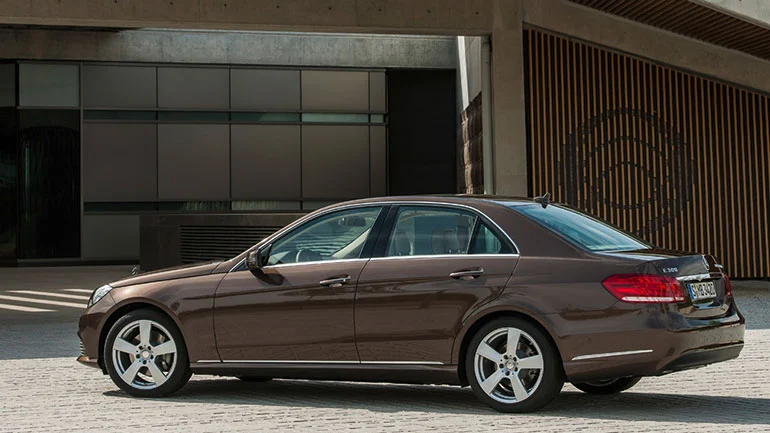 2014 model year Mercedes-Benz E-Class Luxury trim