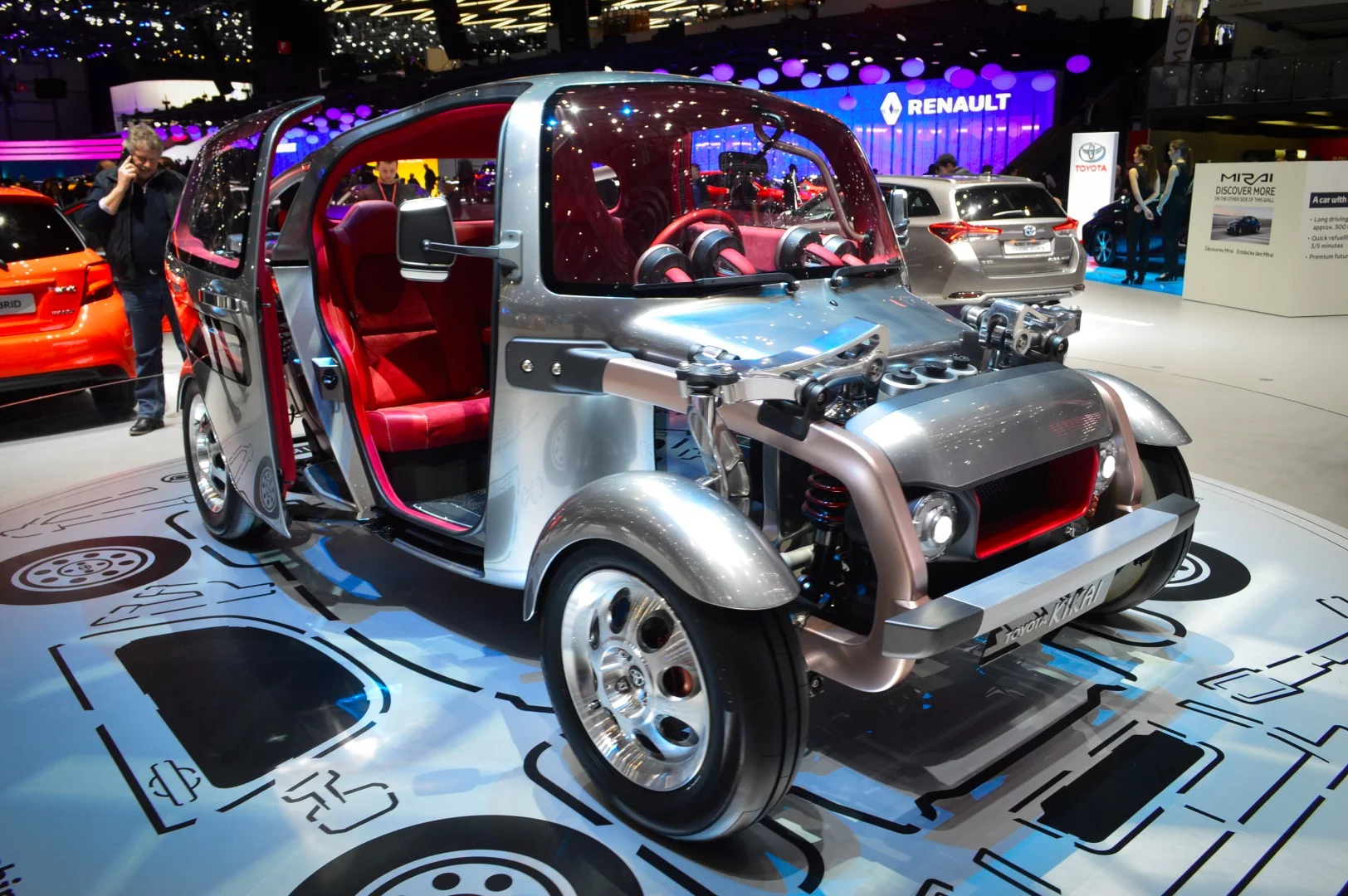 Toyota Kikai concept at the 2016 Geneva Motor Show