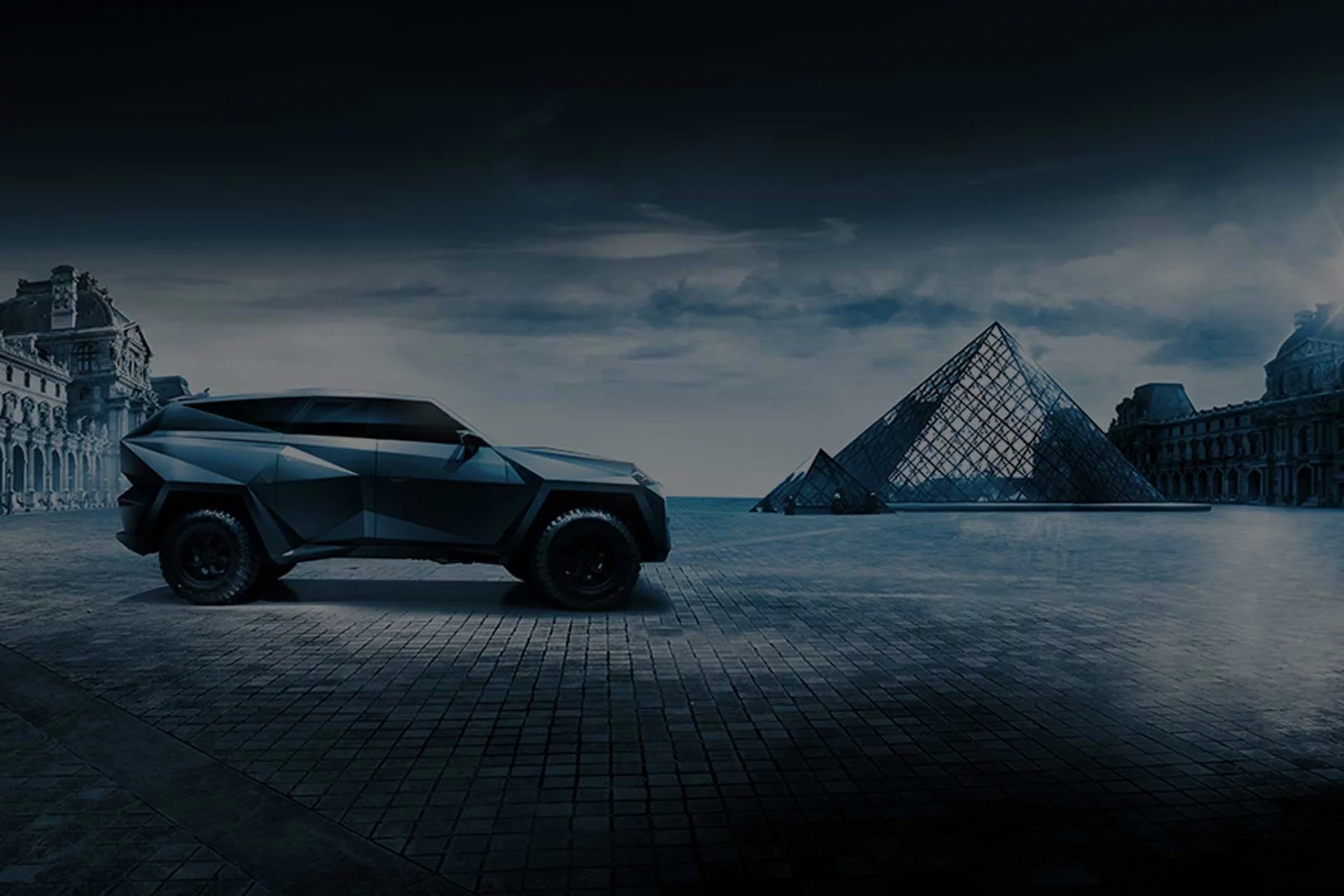 Karlmann King: it's a Ford F550 commercial cab chassis, laden high with opulence