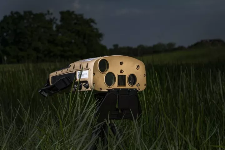 NGHTS incorporates four different targeting systems in a handheld device