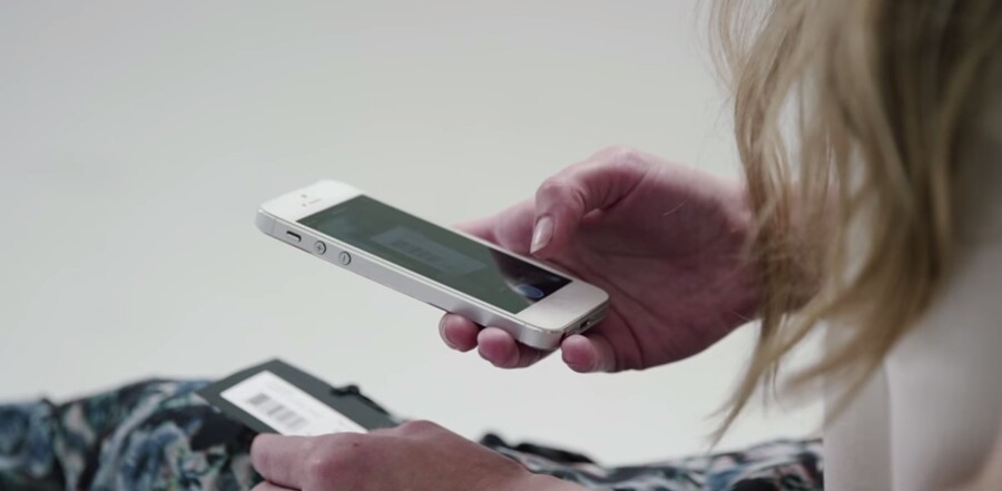 Users can scan the barcodes of existing clothes to see how they would look with potential purchases