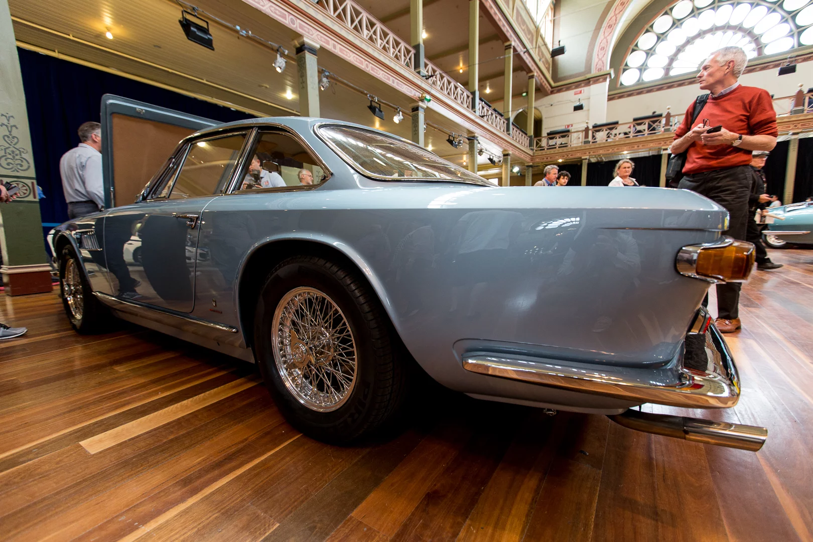 A 1966 Maserati Sebring Series II Coupe on show at Motorclassica 2014 (Photo: Nick Lavars/Gizmag)
