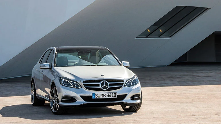 2014 model year Mercedes-Benz E-Class with sports styling trim