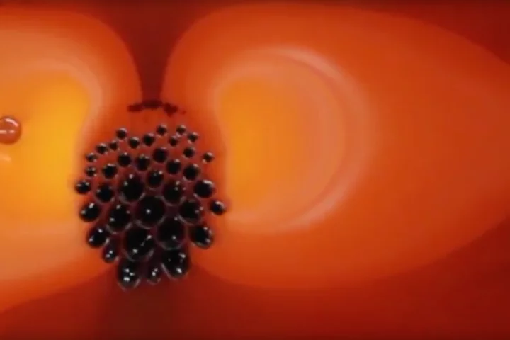 A new composite surface dubbed FLIPS can change its shape, stickiness and slipperiness through the application of a magnetic field