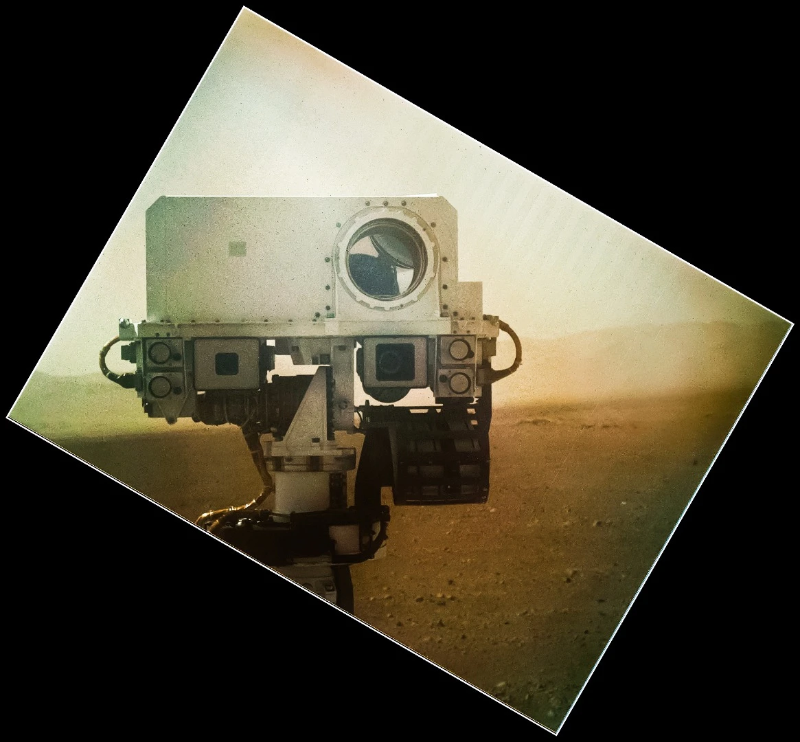 Self-portrait of MastCam