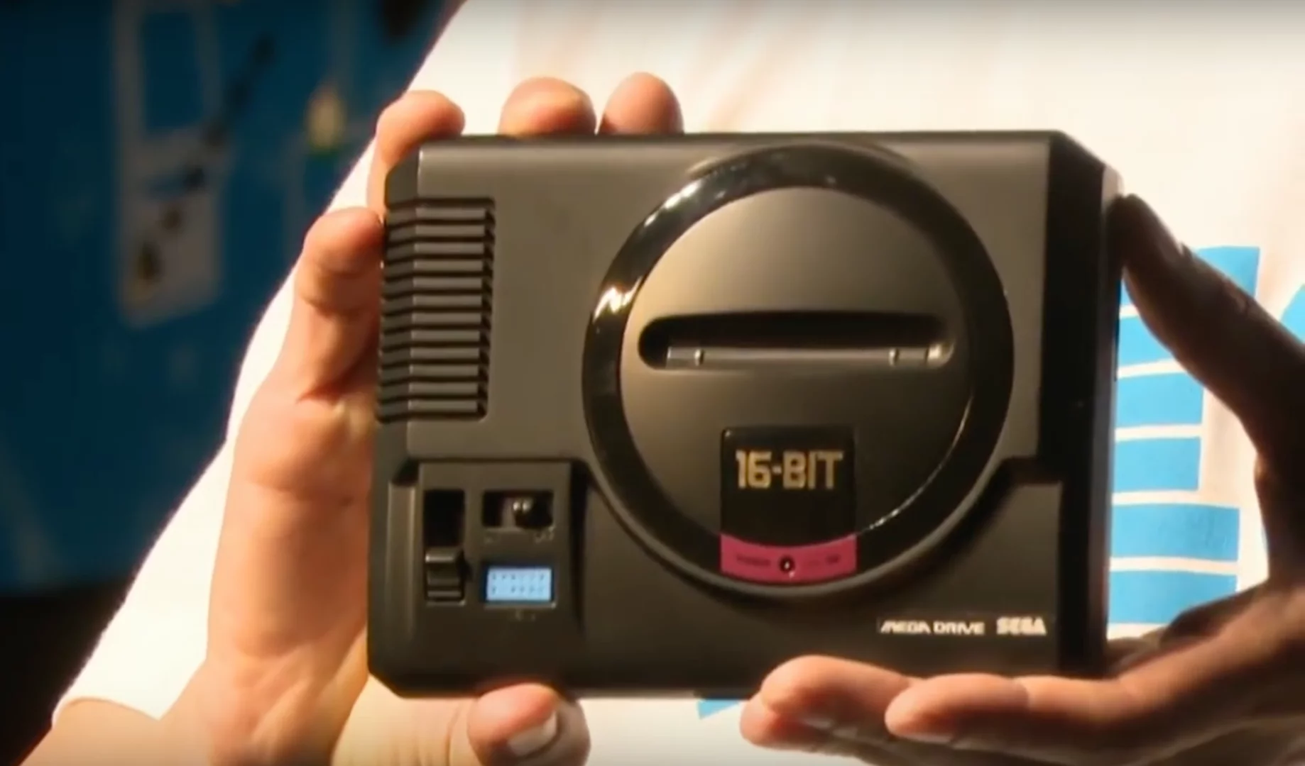 The Mega Drive/Genesis Mini revealed at Sega's FES event