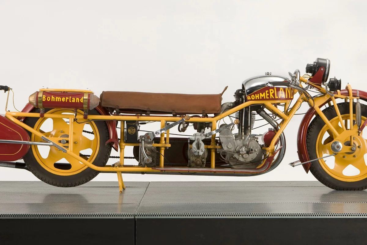 The Bohmerland three-seater motorcycle