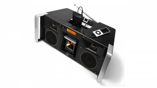 The Altec Lansing MIX boombox has three inputs for multiple music devices and plenty of extras