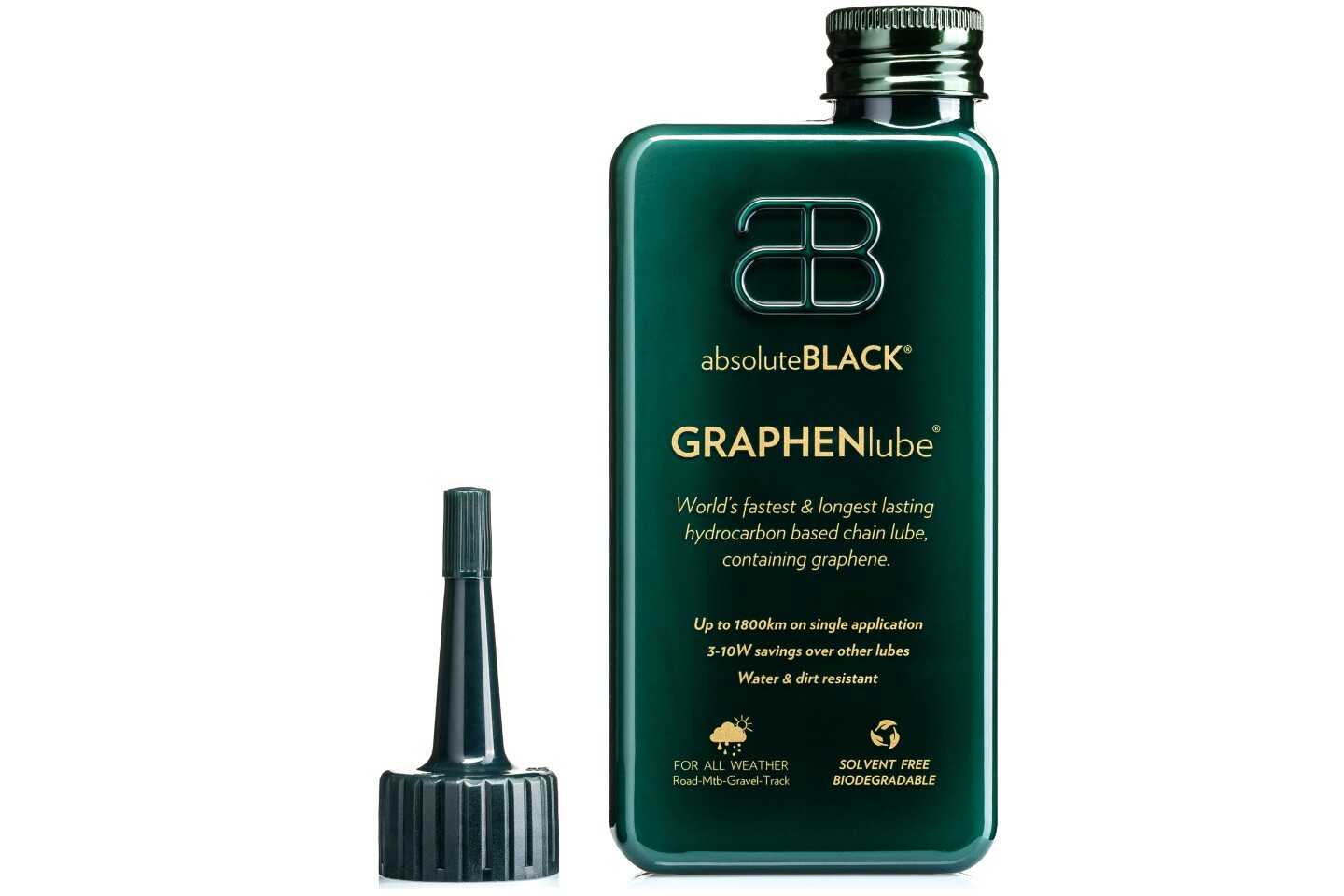 One application of GRAPHENlube is said to last for over 1,800 km (1,118 miles)