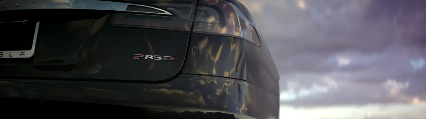 Aside from the D on the end of the P85 badge, there's little to tell the difference between the standard Model S and the new AWD sedan