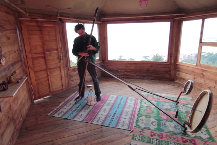 Gorkem Sen's extraordinary Yaybahar: an acoustic instrument that sounds like a digital synth