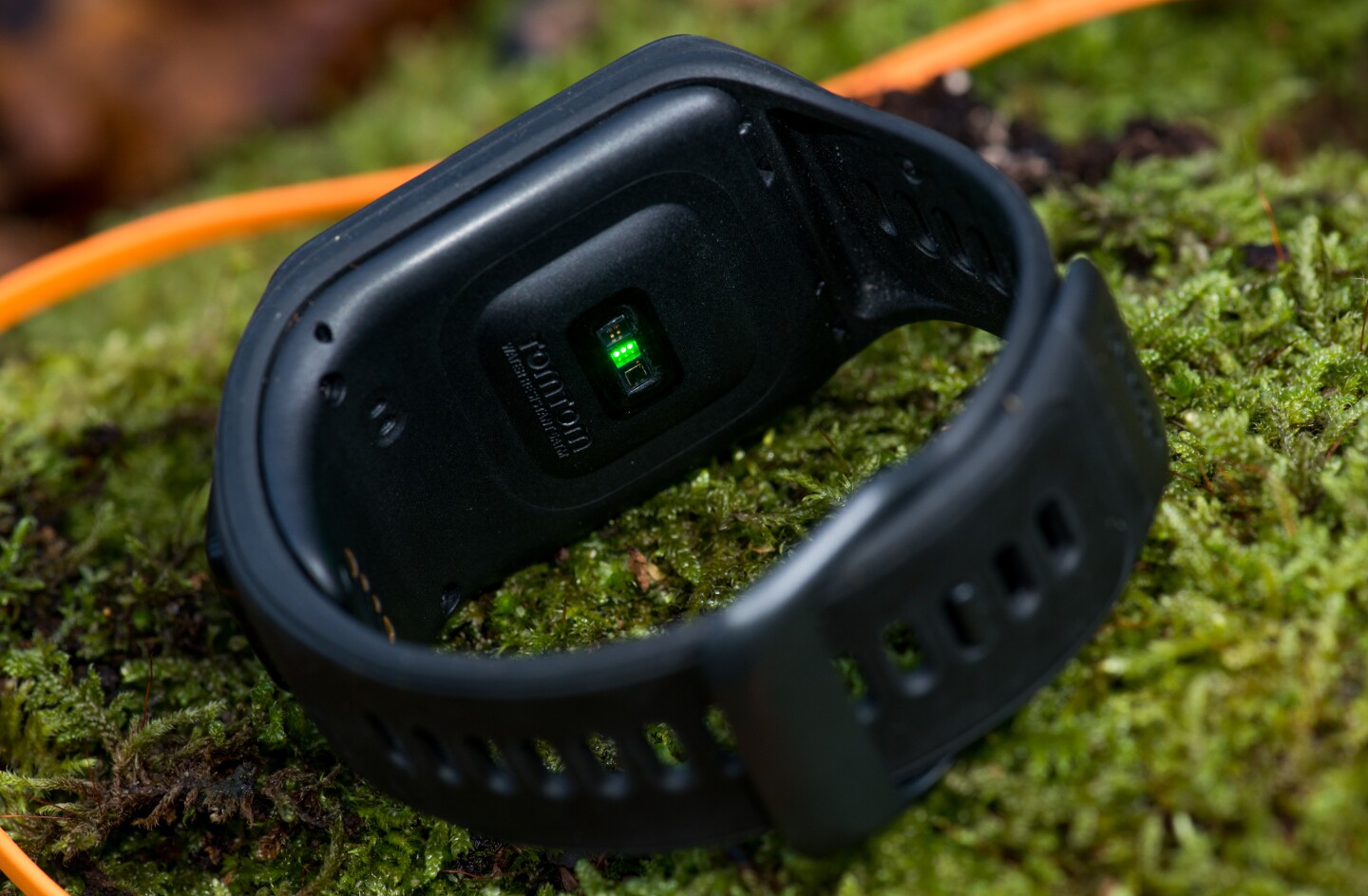 The built-in heart-rate monitor of the TomTom Spark (Cardio + Music)