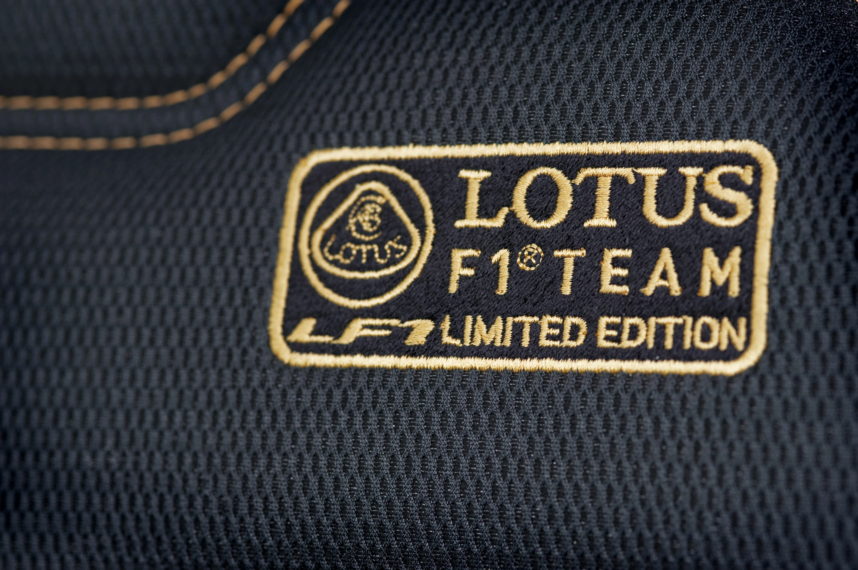 The LF1 includes embroidered badges