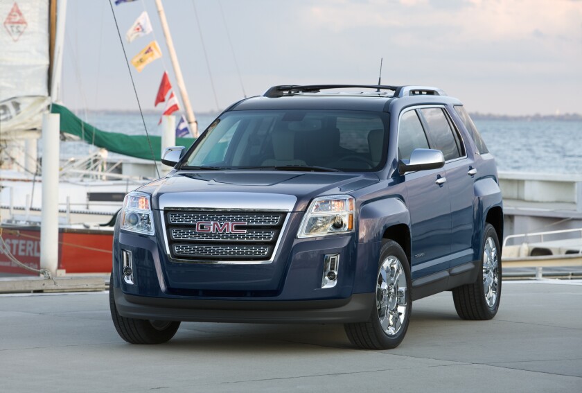 The 2012 GMC Terrain offers the IntelLink system as an option