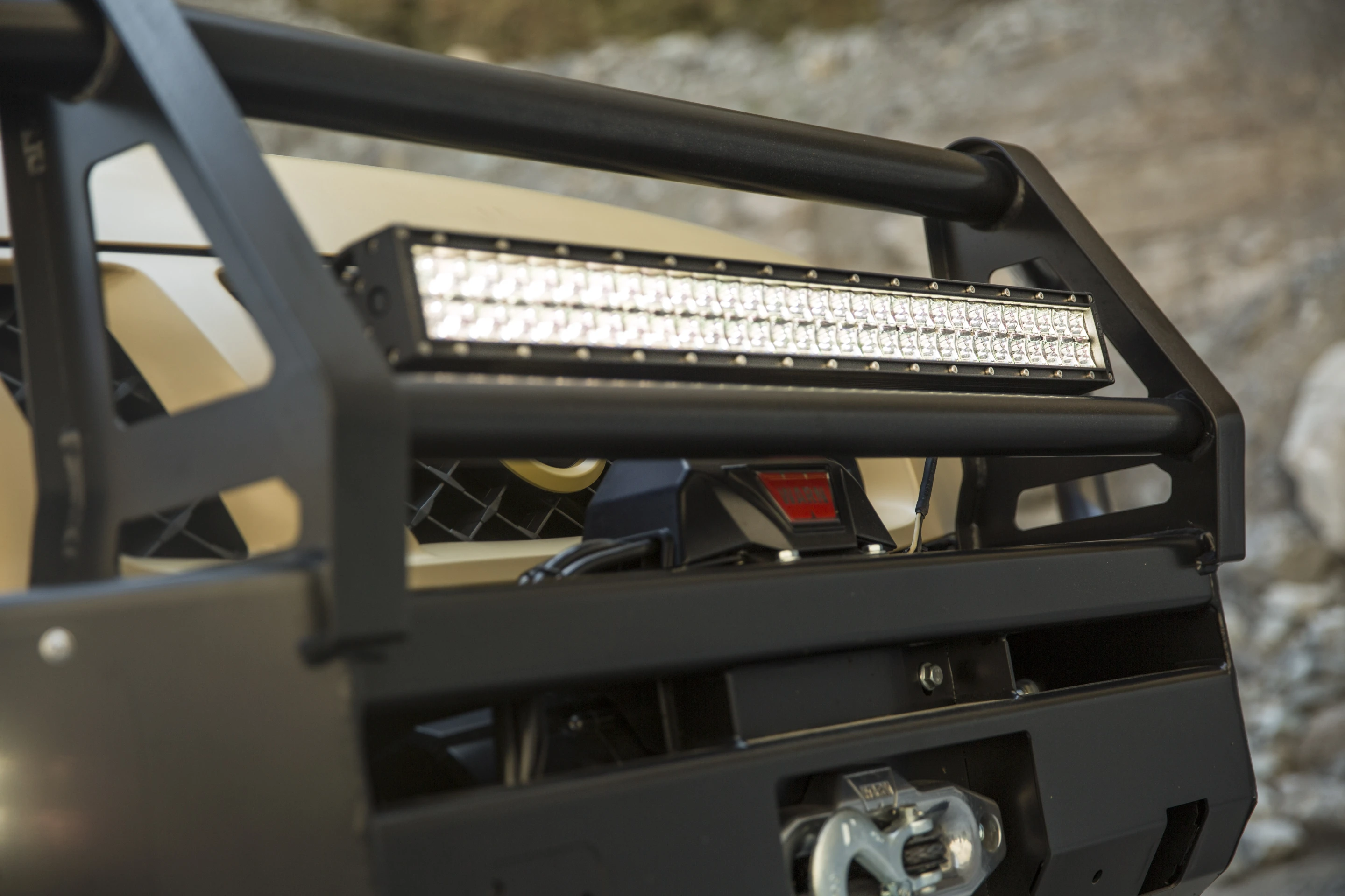 The Titan has LED lighting for better illumination at night