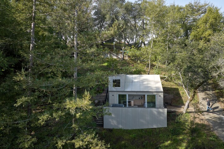 Crest was constructed to match the exact foundations of an old 1950s garage
