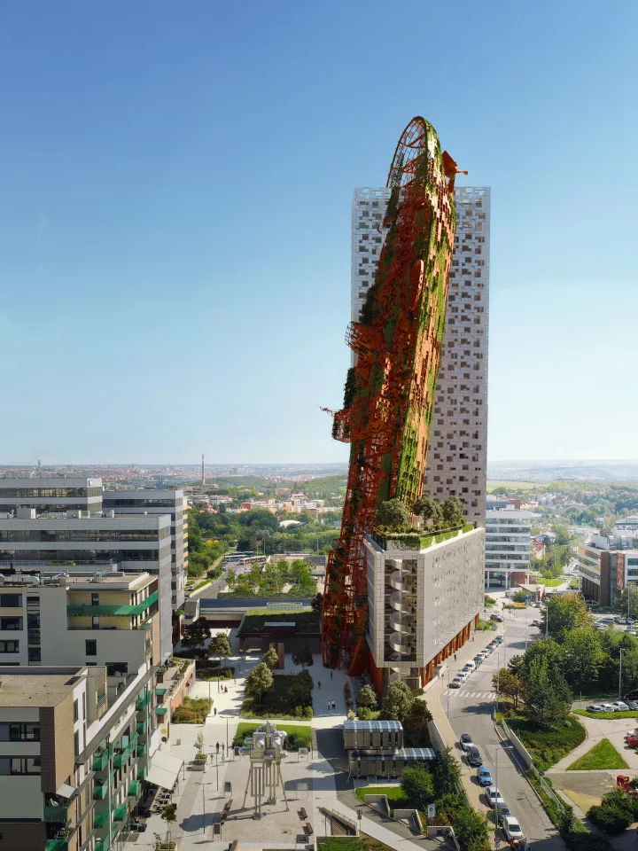 If it goes ahead as planned, Top Tower will be the tallest building in the Czech Republic