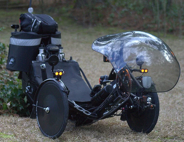 Silk: Cyclist Jim Artis' Catrike 700 recumbent tricycle