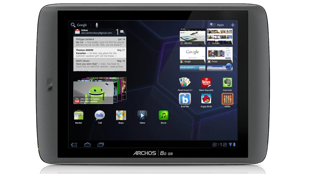 Archos 80 G9 Android tablet