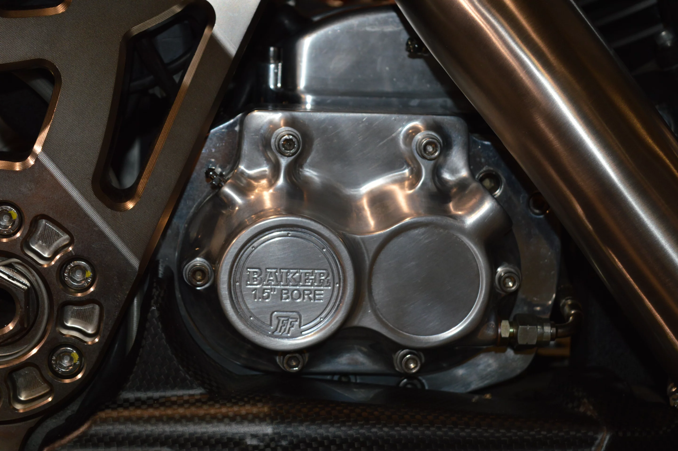 Up close with the Baker transmission on the Cafédecursa