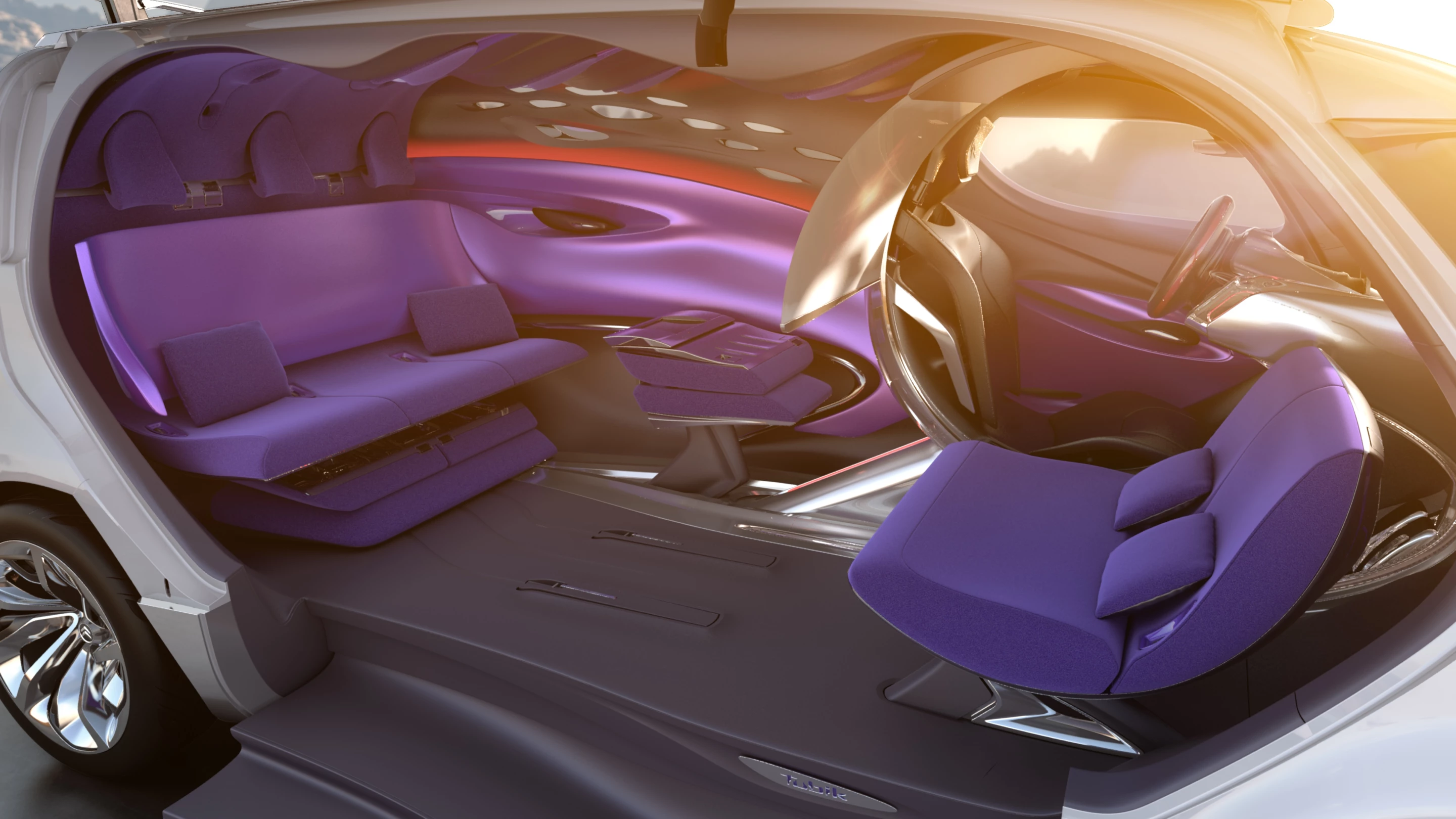 Citroen's Tubik - interior