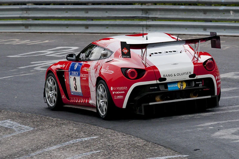 Zig (or is it Zag?) Zagato V12 at Nurburgring