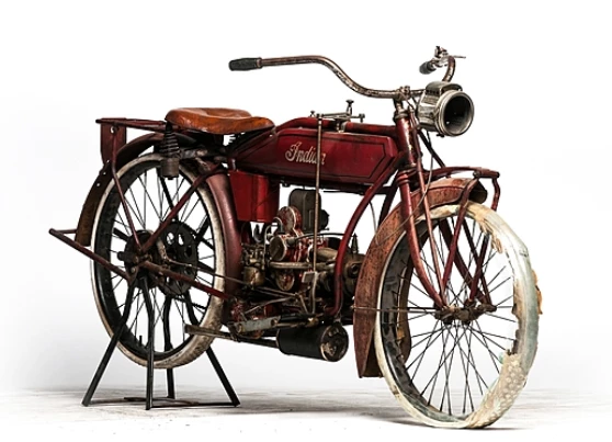 This 1917 Indian Model O (Lot S116) is estimated to fetch between $60,000 and $75,000