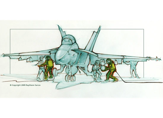Artist's impression of the XOS 2 in use